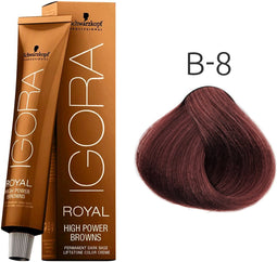Schwarzkopf - Igora - Royal - High Power Browns - B-8 - 60 ml