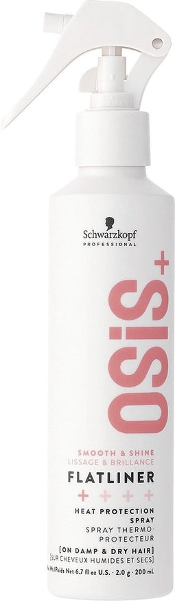 Schwarzkopf Professional OSiS+ Flatliner Shine Hittebescherming - 200ml