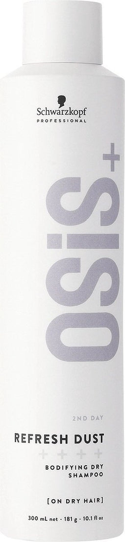 Schwarzkopf Professional OSiS+ Refresh Dust Dryshampoo - 300 ml- Normale shampoo - Voor Alle haartypes -