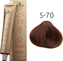 Schwarzkopf Professional - Schwarzkopf Igora Royal Absolutes 5-70 60ml