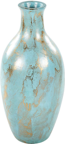 Beliani DIKAJA - Decoratieve vaas - Goud - Terracotta