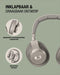 Fresh ‘n Rebel Clam - Draadloze over-ear koptelefoon - Comfortabele pasvorm - Silky Sand