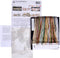 Thea Gouverneur - Borduurpakket met telpatroon - 545.05 - Voorgesorteerde DMC Garens - Athene Griekenland - Zwart Aida - 79 cm x 50 cm - DIY Kit