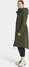 Didriksons Alicia - Dames Outdoor parka - Oversized met fishtail-rug - Donkergroen