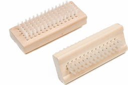 Benson Houten nagelborstel - dubbelzijdig - 10 x 4.5 cm - 2 stuks