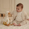 Little Dutch - Newborn Naturals - Activiteitenknuffel Gans - Wit