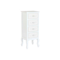 Ladenkast Home ESPRIT Wit Romantiek 40 x 36 x 100 cm