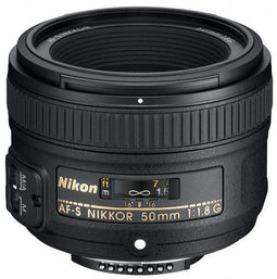 Nikon AF-S 50mm f/1.8G - Lens - Snel diafragma f/1.8 - Lichtgewicht (185 gram)