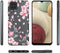 iMoshion Hoesje Geschikt voor Samsung Galaxy A12 Hoesje Siliconen - iMoshion Design hoesje - Roze / Transparant / Blossom Watercolor