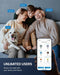 Renpho Elis 1C - Slimme Personenweegschaal - Lichaamsanalyse - 13 Lichaamsmetingen - Bluetooth & App Bediening