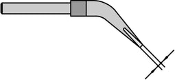 Weller WTA-1 - Soldeerpunt - Potloodvorm 1 mm - (1 stuk)