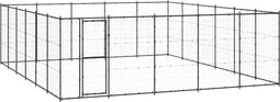 vidaXL - Hondenkennel - 36,3 - m² - staal