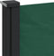 vidaXL - Windscherm - uittrekbaar - 200x600 - cm - donkergroen