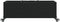 vidaXL - Plantenbak - met - wielen - 3 - potten - 107x32x38 - cm - poly - rattan - zwart