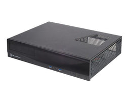 Silverstone Milo ML03B - HTPC Behuizing - Micro-ATX Mini-ITX Aluminium Zwart