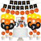 Score Groot met Onze 32-delige Basketbal Verjaardagsset - Perfect voor Feestelijke Decoraties en Taa