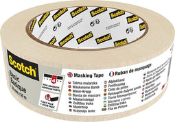 Scotch - Afplake basic 36mmx50m beige | 16 stuks