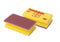 Scotch Brite - Brite schuurspons voor delicate oppervlakken, ft 7 x 13 cm, geel, pak met 10 stuks