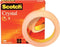 Scotch® Crystal Clear Tape, 19 mm x 66 m