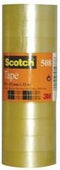 Scotch® General Purpose Tape, Transparant, Toren, 15 mm x 33 m, 10 Rollen/Toren