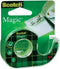 Scotch - Plakband Magic 810 19mmx7.5m onzichtbaar + afroller