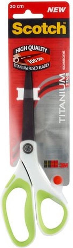Scotch™ Schaar Titanium groen, 1 per verpakking, 20 cm