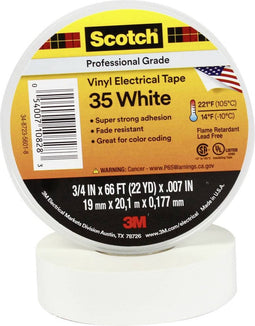 Scotch Scotch™ 35 SCOTCH35-19X20WH Isolatietape Scotch 35 Wit (l x b) 20 m x 19 mm 1 stuk(s)