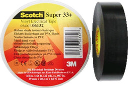 Scotch SUPER33+-19X33 Isolatietape Scotch Zwart (l x b) 33 m x 19 mm