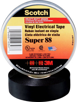 Scotch SUPER88-25X33 Isolatietape Scotch Zwart (l x b) 33 m x 25 mm 1 stuk(s)