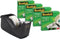 Scotch® Tape Dispenser C60, Zwart + 4 Rollen Scotch® Magic™ Tape 19 mm x 33 m