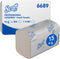Scott - Handdoek 6689 i-vouw 1-lgs 21x20cm wit