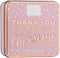 Scottish Fine Soaps Soap In A Tin Sweet Sayings Thank You For Being Awesome Zeep 100gr