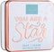 Scottish Fine Soaps Soap In A Tin Sweet Sayings You Are A Star Zeep 100gr