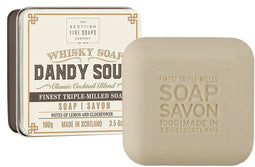 Scottish Fine Soaps Soap In A Tin Whisky Cocktail Dandy Sour Zeep 100gr
