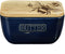Scottish Made Botervloot Blauw - Bij - Eikenhouten Deksel