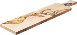 Scottish Oak Serveerplank Edelhert - Lang