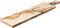 Scottish Oak Serveerplank Edelhert - Lang
