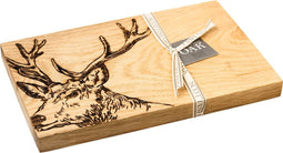 Scottish Oak Serveerplank Edelhert - Schots Eiken