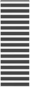 vidaXL - Zebra - rolgordijn - 80x200 - cm - stofbreedte - 75,9 - cm - zwart