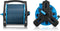 Juskys Basic - Mobiele Slanghaspel - 30 m met 10 sproeistanden - Blauw