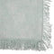 Secret de Gourmet Maha Placemat katoen met franjes - Set van 4 stuks - 45x30cm - Mintgroen