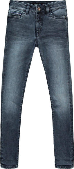 Cars Jeans Diego - Jongens Jeans - Super skinny fit - Blue Black - Maat 164