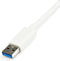 StarTech.com USB31000SPTW - USB 3.0 naar Gigabit Ethernet-adapter - 1 Ethernetpoort - Zwart