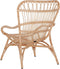 MUST Living Lounge chair Catania,95x75x80 cm, Natural rattan