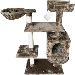 Scratching Post for Cats Gloria Jarama Tree Brown Paper Sisal (35 x 100 x 60 cm)