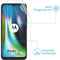 Screenprotector Folie 3 pack voor de Motorola Moto E7 Plus / G9 Play