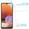 Screenprotector Folie 3 pack voor de Samsung Galaxy A32 (4G)