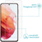 Screenprotector Gehard Glas 2 pack Samsung Galaxy S21