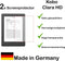 Screenprotector Geschikt voor Kobo Clara HD 2 stuks - Made in Germany