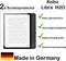 Screenprotector Geschikt voor Kobo Libra H2O - 2 stuks - Made in Germany